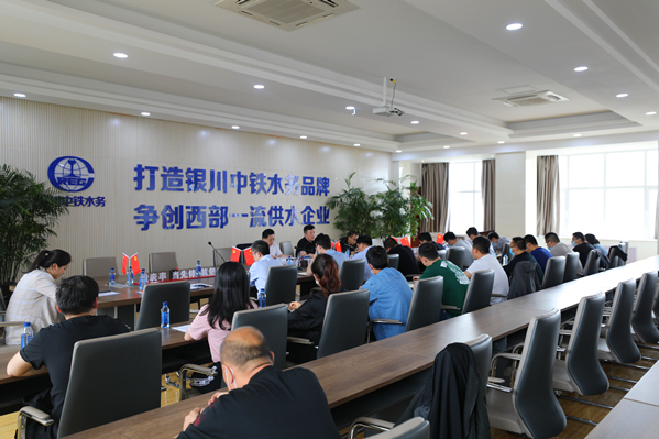 中鐵水務(wù)集團(tuán)黨委副書(shū)記、紀(jì)委書(shū)記劉占偉調(diào)研銀川西線供水項(xiàng)目召開(kāi)廉潔提醒座談會(huì)