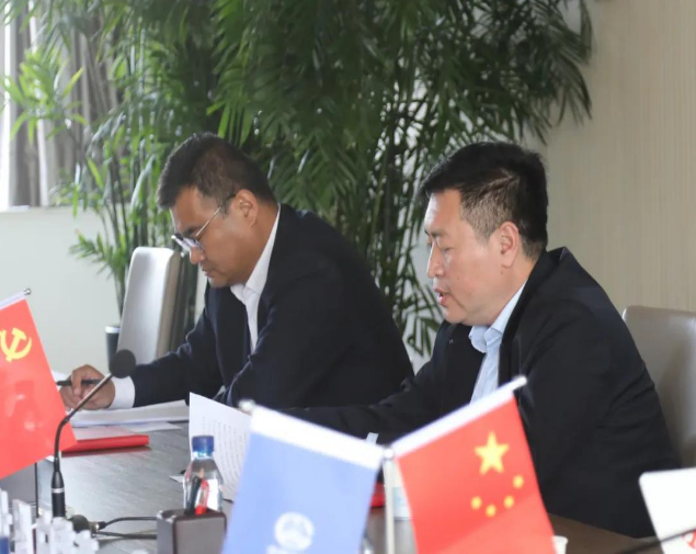 銀川中鐵水務(wù)黨委開(kāi)展領(lǐng)導(dǎo)班子黨風(fēng)廉政建設(shè)集體談話